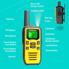 Carica l&#39;immagine nel visualizzatore di Gallery, Professionali Ricetrasmettitori Radiocomunicazione Walkie Talkie PMR... - Ilgrandebazar