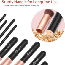 Carica l&#39;immagine nel visualizzatore di Gallery, Pennelli Make Up BESTOPE Pennelli per il Trucco Set di 16 Pennelli per il Make-up Professionali, Eyeliner, Ombretto, Sopracciglia.