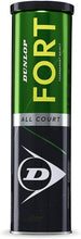 Carica l'immagine nel visualizzatore di Gallery, Dunlop Fort all Court, Palla da Tennis Unisex Adulto, Giallo