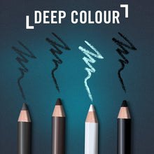 Carica l'immagine nel visualizzatore di Gallery, Rimmel London Soft Kohl Kajal Eyeliner Matita Occhi Morbida a Lunga Tenuta, 061 Jet Black