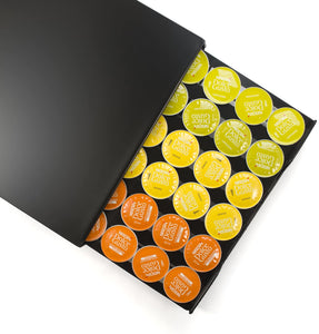 HiveNets Cassetto Porta Capsule Dolce Gusto in Metallo Capacità 36 Capsule