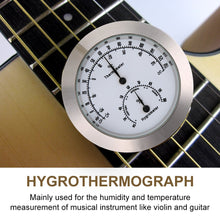 Carica l&#39;immagine nel visualizzatore di Gallery, Igrometro a Termometro Tondo, Misuratore di Temperatura Dell&#39;umidità Sliver - Ilgrandebazar