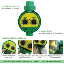 Carica l&#39;immagine nel visualizzatore di Gallery, king do way 25M Kit per Irrigazione a Goccia con Timer Regolabile, Sistema... - Ilgrandebazar