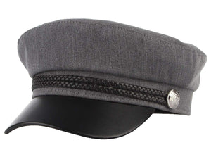 GEMVIE Donna Cappello con Visiera e Nastro Intrecciare Berretto Retro...