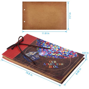 Yango Album Foto,Our Adventure Book con Copertina di Lettere Modello 2 - Ilgrandebazar