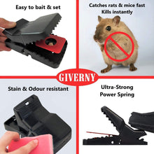Carica l&#39;immagine nel visualizzatore di Gallery, GIVERNY Trappola per Ratti &amp; Topi XXL (Casella da 6) Potente, Facile da...