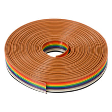Carica l&#39;immagine nel visualizzatore di Gallery, ZITFRI Cavi per Arduino 5M Flat Cable Nastro Arcobaleno Cavo Rame Cavetti...