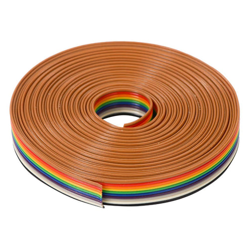 ZITFRI Cavi per Arduino 5M Flat Cable Nastro Arcobaleno Cavo Rame Cavetti...