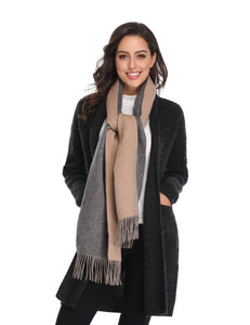 i+k Sciarpa Donna Uomo Lana Merinos 100% - Ultra leggera & elegante sciarpa... - Ilgrandebazar