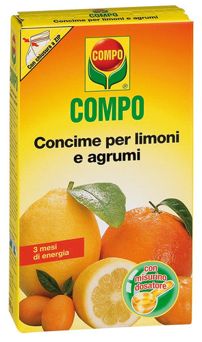 Compo 1209012005 Concime per Limoni e Agrumi, 500 3.8x11.5x20.5 cm, Marrone - Ilgrandebazar