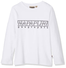 Carica l&#39;immagine nel visualizzatore di Gallery, NAPAPIJRI K Soli LS T-Shirt, Rosso (High Risk Red RA3), 3 Anni Bambino - Ilgrandebazar