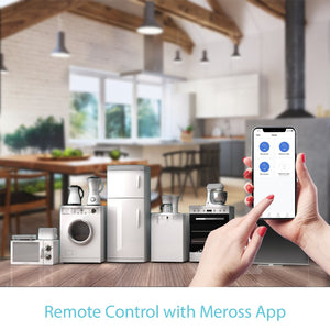 Meross Schuko Mss310Kit(Eu) 2 Prese Intelligenti con 2 prese, Bianco - Ilgrandebazar