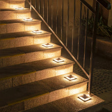 Carica l&#39;immagine nel visualizzatore di Gallery, Luci Solari da Giardino, Lampada Solare Esterno, 4pcs Bianco Caldo 3000k - Ilgrandebazar