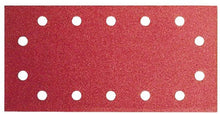 Carica l'immagine nel visualizzatore di Gallery, Bosch 2609256B21 - Fogli abrasivi per smerigliatrici a vibrazione, 115 x 230, sistema di fissaggio automatico, 14 fori, grana 80, lotto di 10 fogli