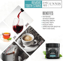 Carica l&#39;immagine nel visualizzatore di Gallery, Carbone Attivo Sbiancante Denti Professionale Dentifricio Carbone Attivo Denti Sbiancante Per Denti Sbiancamento Dentale Polvere Sbiancante Dental Care Charcoal Teeth Whitening Powder Sbiancare Dent