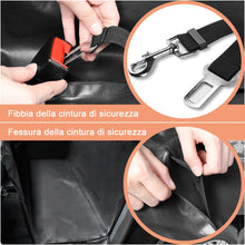 Carica l&#39;immagine nel visualizzatore di Gallery, GHB Coprisedile per Cani Auto Amaca Copertura Doppio-Zip