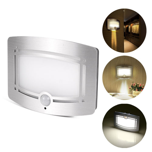 Luce LED da Muro, LemonBest® Lampada con Sensore di Movimento a bianco - Ilgrandebazar