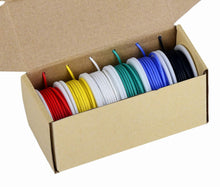 Carica l&#39;immagine nel visualizzatore di Gallery, Cavo elettrico 18 AWG, kit 18 awg, Nero, Bianco, Rosso, Blu Verde, Giallo - Ilgrandebazar