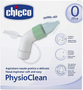 Chicco PhysioClean Kit Aspiratore Nasale, Bianco