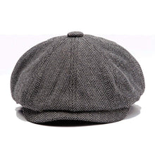 Carica l&#39;immagine nel visualizzatore di Gallery, KeepSa Newsboy cap Coppola Uomo - Berretto a 8 Spicchi Piatto Lana... - Ilgrandebazar
