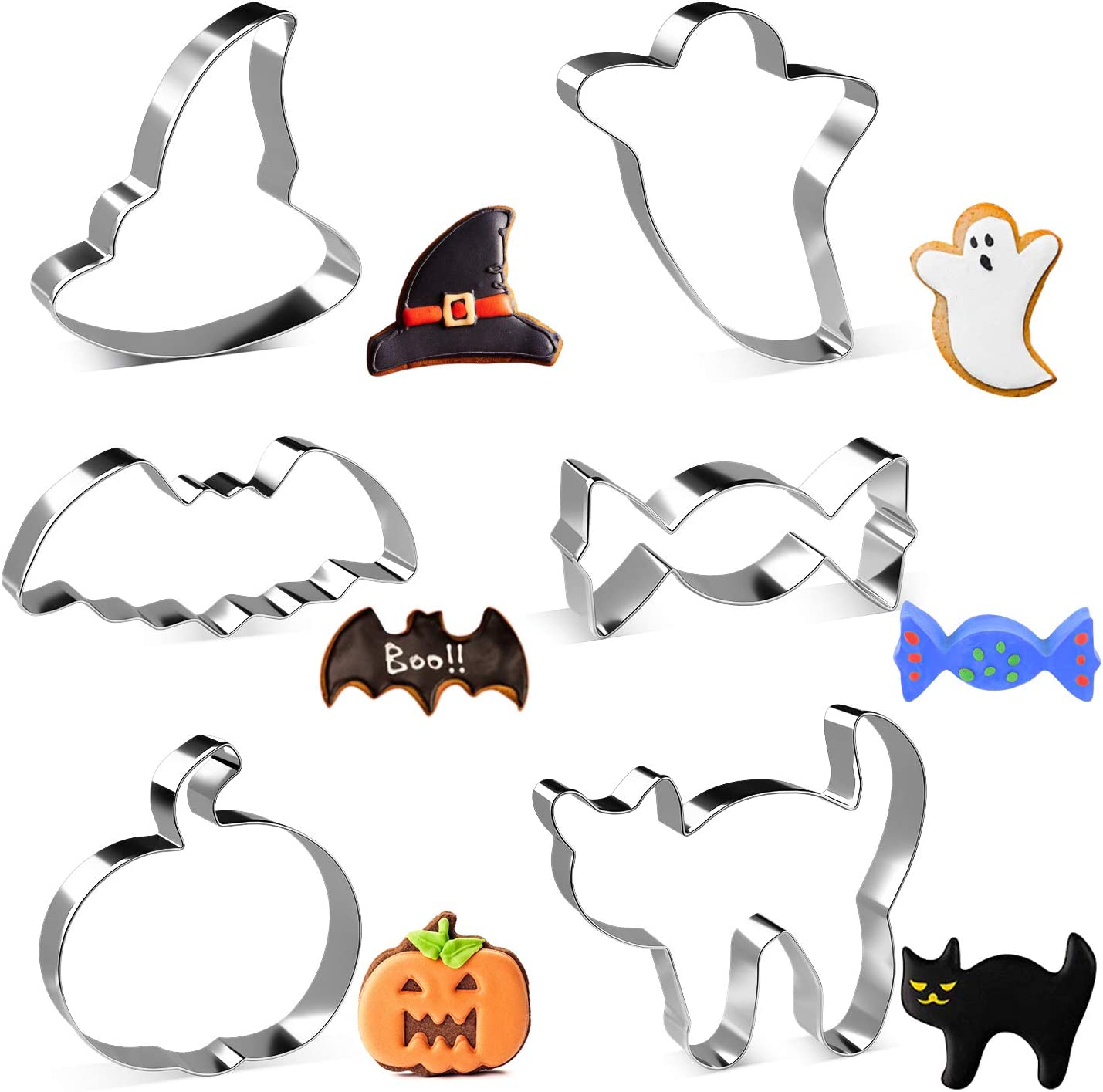100 Anelli Di Halloween In Plastica – Con Teschi, Pipistrelli E Ragni, Colori Assortiti (nero, Viola, Arancione, Bianco) – Ideali Per Dolcetto O Scherzetto - 2