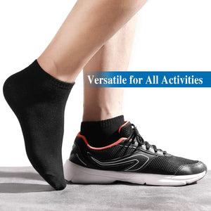 MOCOCITO 6/8/12 Paia Calzini Uomo Corti, Fantasmini Uomo Donna per Mocassino, Calze Corte in Cotone Sportivo Calzini Corti Invisibili Cotone Sportivi, Fantasmini Antiscivolo Sneakers Taglia 35-48