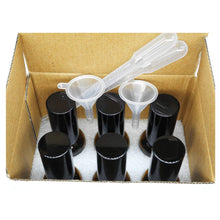 Carica l&#39;immagine nel visualizzatore di Gallery, One Trillion,Bottiglie spray,30ml bottiglie di vetro ambrato con 6, Ambra - Ilgrandebazar