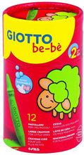 Carica l'immagine nel visualizzatore di Gallery, Giotto Bebè- Barattolo pastelloni a Cera, Colori Assortiti, 472100