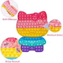 Carica l'immagine nel visualizzatore di Gallery, Wulcea Pop Gigante Grande Figet Toys It Gigantesco da 200 Enormi Jumbo Bolle Push Antistress Gioco Game Rari Multicolor Bubble Pal Animali Gatto Duri Figet Regalo Ragazzo Ragazza Bambino