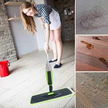 Carica l&#39;immagine nel visualizzatore di Gallery, Tencoz Spray Mop, Lavapavimenti a Spruzzo Scopa Autopulente, Mocio in Verde - Ilgrandebazar