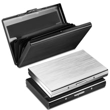 Carica l&#39;immagine nel visualizzatore di Gallery, RFID Blocking Porta Carte di Credito in Alluminio, Yosemy Portafoglio Carte... - Ilgrandebazar