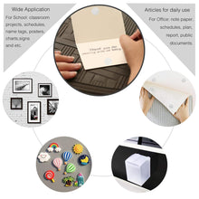 Carica l&#39;immagine nel visualizzatore di Gallery, HAUSPROFI 1008 Pezzi 10mm con Velcro Autoadesivo, 504 10 mm, 10 Mm Bianco - Ilgrandebazar