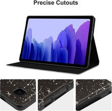 Carica l'immagine nel visualizzatore di Gallery, VOVIPO Samsung Galaxy Tab A7 10.4 2020 Cover- Custodia a Libro Ultra Sottile con Supporto Multi-visualizzazione per Galaxy Tab A7 10.4 SM-T500.SM-T505, SM-T507 Costellazione