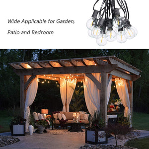 Catene Luminose LED,Tomshine Illuminazione Giardino Luci Stringa Lampadina con 12+1 G40 LED Bulbi [Classe di efficienza energetica A+]