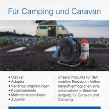 Carica l'immagine nel visualizzatore di Gallery, as - Schwabe 60484 - Presa per Collegamento fonte analogica Esterna Caravan 230V / 16A / 3-Poli