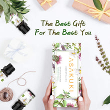 Carica l&#39;immagine nel visualizzatore di Gallery, ASAKUKI Olio Essenziale 6 Set di Aromaterapia lavanda,... - Ilgrandebazar