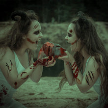 Carica l'immagine nel visualizzatore di Gallery, LOVEXIU Halloween Decorazioni, Halloween Decorazioni Horror, Halloween Zombie Scars Tattoos,Adesivi per Feste per Bambini, Decorazione di Vampiri di Halloween