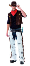 Carica l'immagine nel visualizzatore di Gallery, Smiffys Costume da cowboy, Multicolore, con panciotto, pantaloni, sciarpa e... - Ilgrandebazar