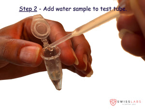 Swiss Labs Kit di test per batteri (E-Coli) in acqua, facile da usare con... - Ilgrandebazar