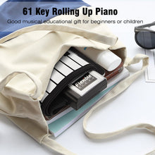 Carica l&#39;immagine nel visualizzatore di Gallery, Dilwe Roll Up Piano, Portable 61 Keys Rotolo di Mano per Tastiera... - Ilgrandebazar