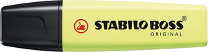 Evidenziatore - STABILO BOSS ORIGINAL Pastel - Astuccio da 4 - Rosso Corallo, Fior di Ciliegio, Azzurro Nuvola, Lime