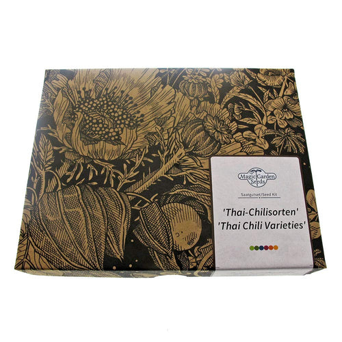 Magic Garden Seeds Peperoncini Thai - Set di Semi Regalo con 3 varietà... - Ilgrandebazar