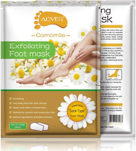 Carica l'immagine nel visualizzatore di Gallery, Maschera dei Piedi, LeSB 2 Paia Maschera Piedi Peeling Esfoliante, Maschera Piedi Esfoliante, Rimuovere Calli, la Pelle Morta e Odore Piedi, Rendere Piedi Morbidi (camomilla)
