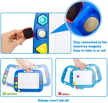 Carica l'immagine nel visualizzatore di Gallery, SGILE Grande Lavagna Magnetica per Bambini 2, 3, 4 Anni, Tavola da Disegno Cancellabile Lavagnetta Magica, Giocattoli Educativi, Regalo per Bambini, Portatile