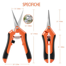 Carica l&#39;immagine nel visualizzatore di Gallery, CELIFE 3 Pezzi Cesoia da potatura Professionali Forbici e Cesoie per potare... - Ilgrandebazar