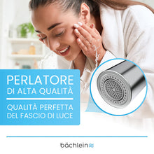 Carica l'immagine nel visualizzatore di Gallery, Bächlein Rompigetto universale per rubinetti da cucina, con due tipi di getti, girevole, cromato
