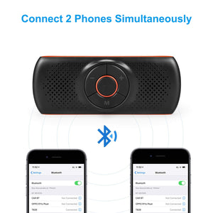 Aigoss Vivavoce Bluetooth 4.2 per Auto con Siri e Google Assistant, Kit... - Ilgrandebazar