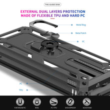 Carica l&#39;immagine nel visualizzatore di Gallery, LeYi per Cover Xiaomi Redmi Note 8 PRO 8 Pro, Black - Ilgrandebazar