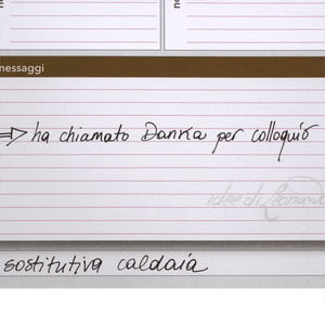 Planner settimanale da scrivania 42x30 - agenda 450x320, stampa a colori