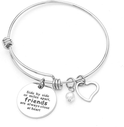 Anson&Hailey braccialetto Best Friends e Inspirational braccialetto braccialetti dell' amicizia, regolabile, regali, gioielli Sister Gift.